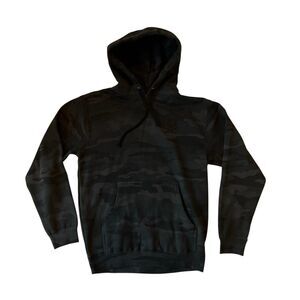 Petes Pirate Life Black Camo Stitched Logo Hoodie Sweater Small Peter McKinnon